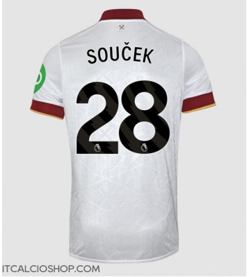 West Ham United Tomas Soucek #28 Terza Maglia 2024-25 Manica Corta